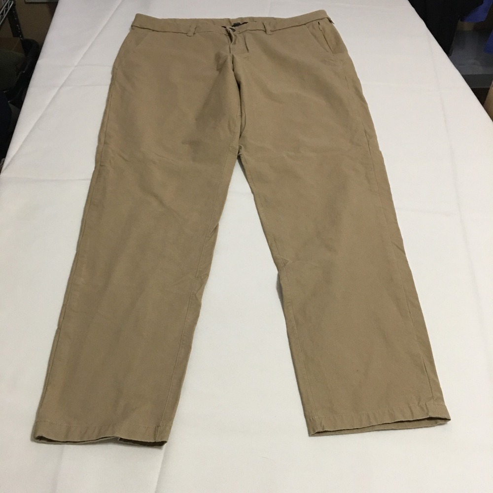LULULEMON ABC Commission Pants Mens 36 Tan Casual Chino